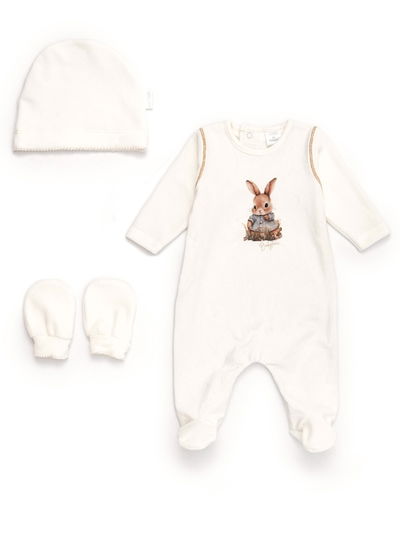 Enterito Plush Cute c/manoplas y gorro