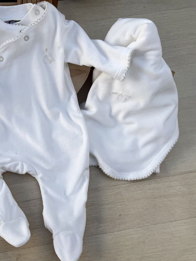 Manta Natural c/picot