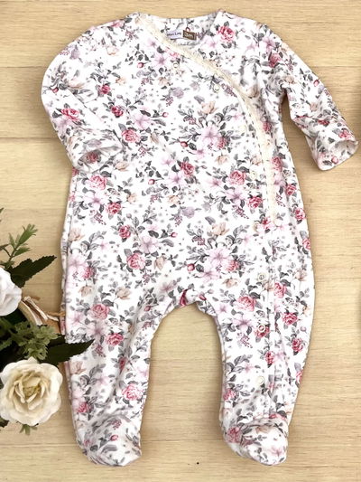 Enterito Plush Flores Rosas