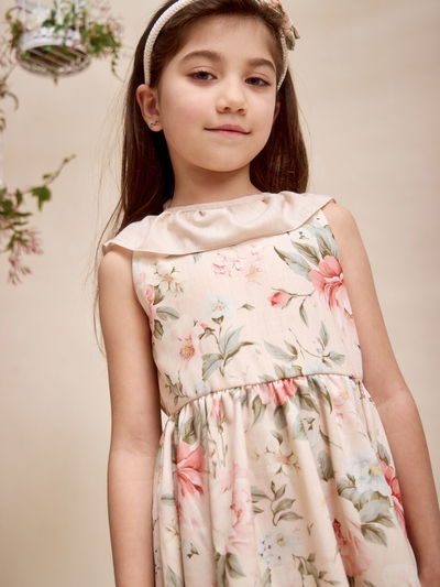 Vestido Dior Flores Niñas