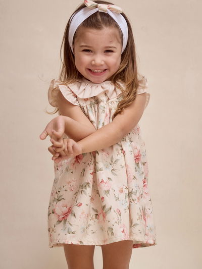 Vestido Dior Flores Bebe