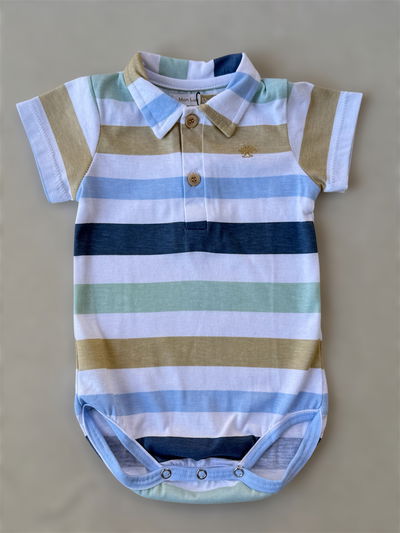 Body Chomba Rayada Azul