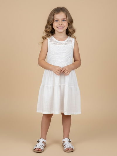 Vestido Aldeano Blanco 