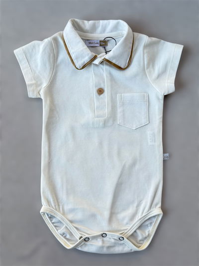 Body Chomba Natural con bies Beige 