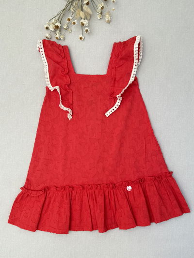 Vestido Rojo Jackard