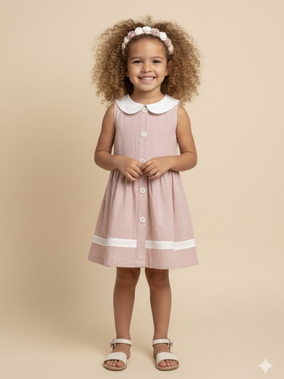 Vestido Marinero Rosa