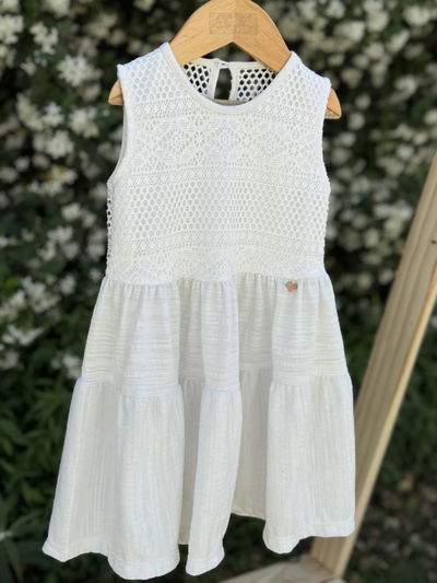 Vestido Aldeano Blanco 