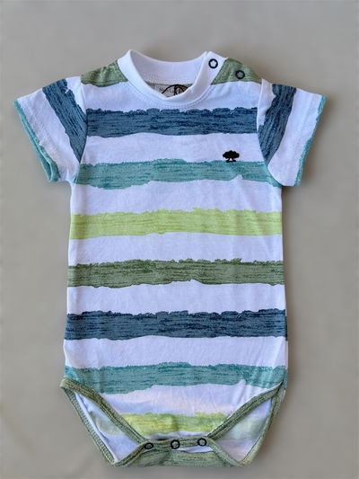 Body Remera Rayada Lima 