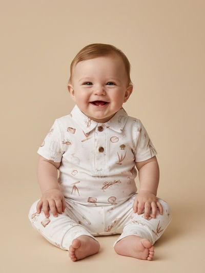 Body Chomba Globos Beige 