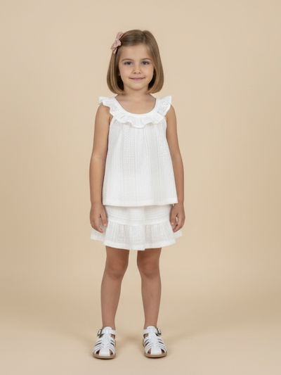 Conjunto Blanco Broderie 