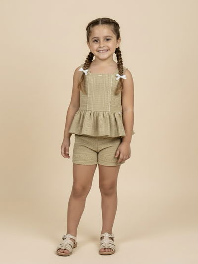 Set Broderie Verde Malva