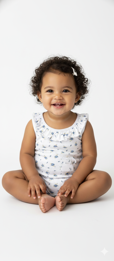 Enterito Flores Azules