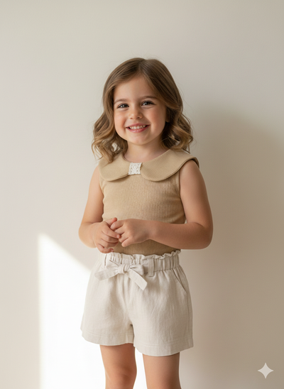 Remera Morley dorado