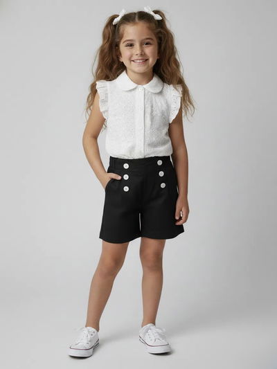 Camisa Broderie Blanca 