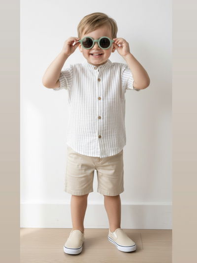 Bermuda Fibrana Beige