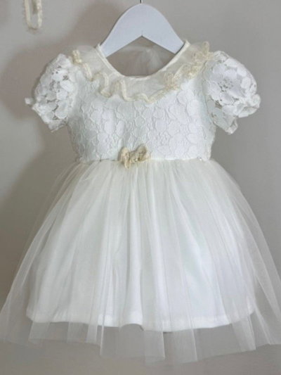Vestido Tull Blanco