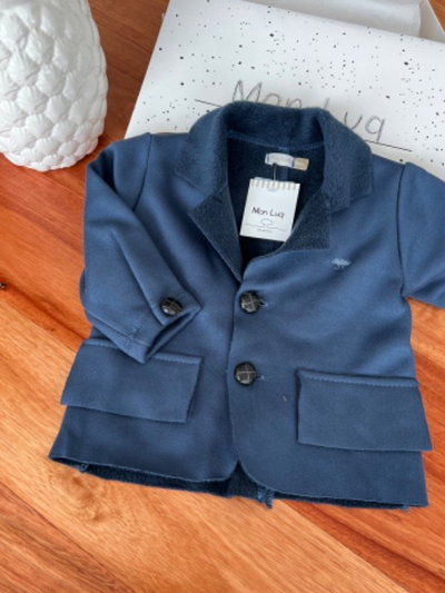 Blazer Piel Azul 