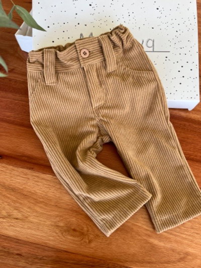 Pantalon Corderoy Beige 