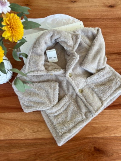 Saco Piel Beige