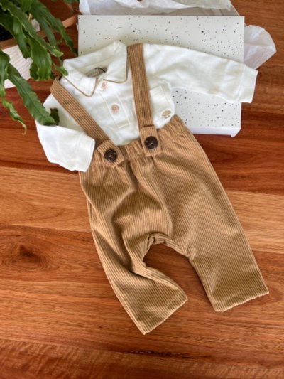 Bombacho Corderoy Beige