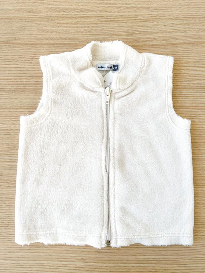 Chaleco Piel Beige 