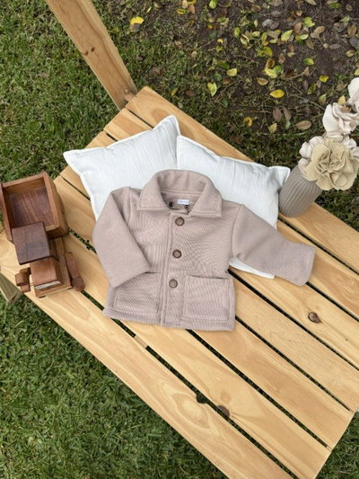 Saco Plush Beige