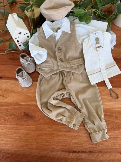 Conjunto Corderina Beige