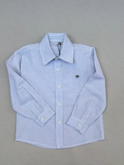 Camisa Ingles Rayas Negro 