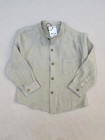 Camisa Mao Lino Verde