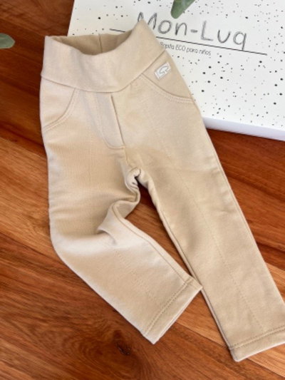 Calza Frisada Beige