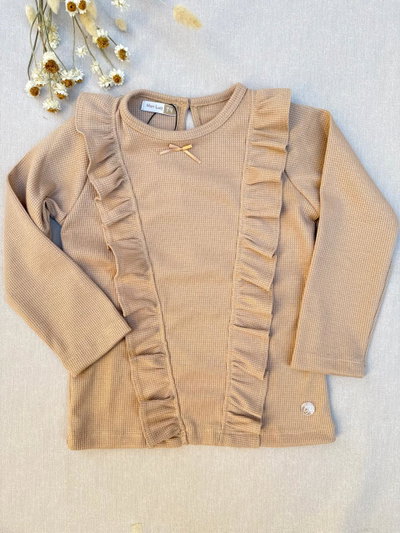Remera Dorada Wafle