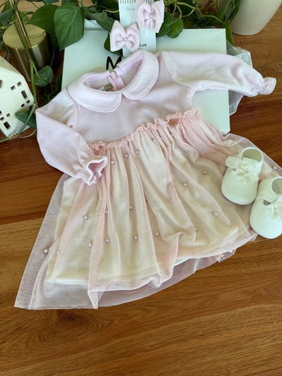 Vestido Plush Perlas