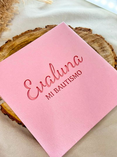 Invitaciones 15x15 Calados