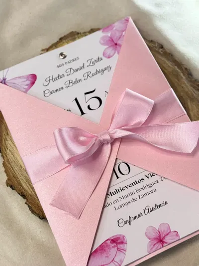 Invitación con Moño