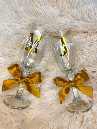 Copa brindis personalizada