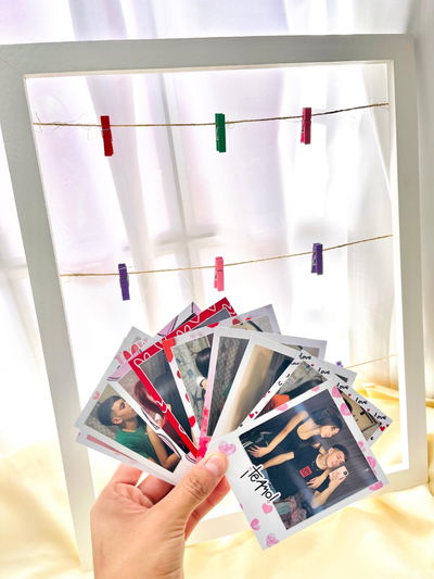 Cuadro 40x50 + 9 polaroid