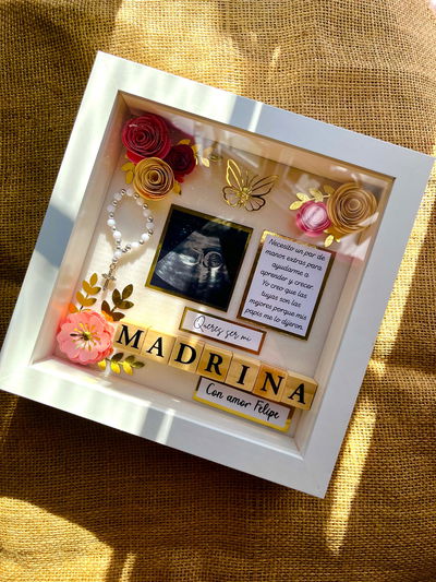 Cuadro Box para padrinos #2
