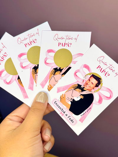 Raspaditas Moño Baby Shower 