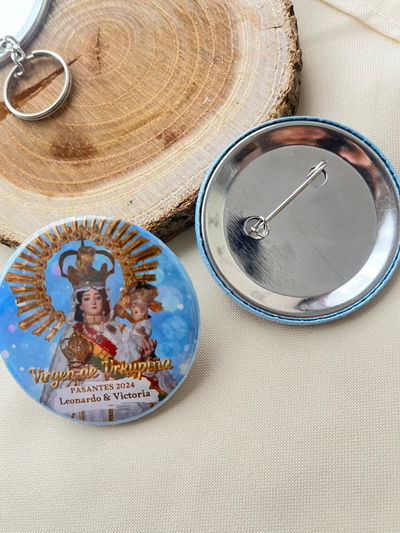 Pin prendedor de 55mm 