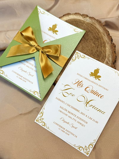 Invitación con Moño