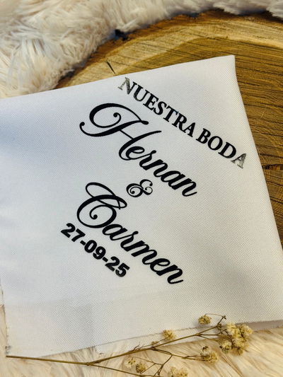 Pañuelo Blanco de Boda "Elegante"