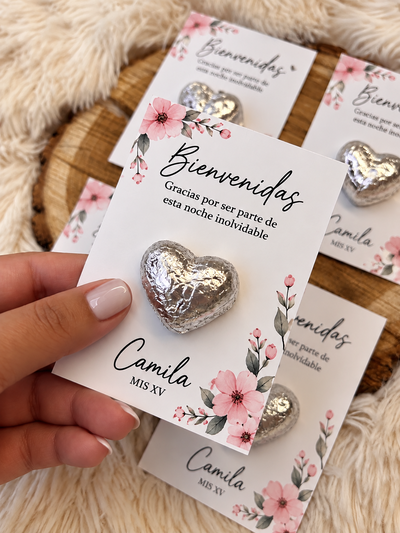 Tarjeta Choco de Corazon
