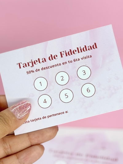 Tarjetas de Fidelidad