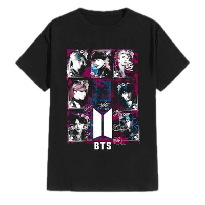 Remera clásica BTS