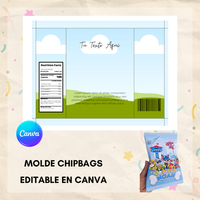 Molde Chip bag