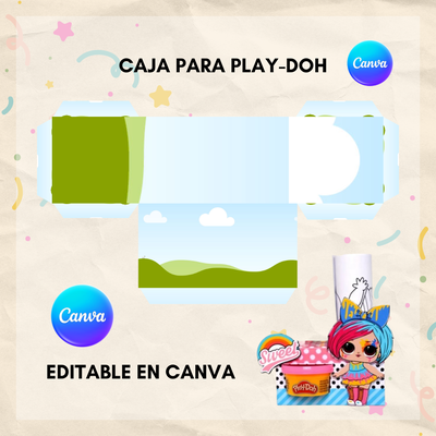 CAJA PARA PLAY-DOH 