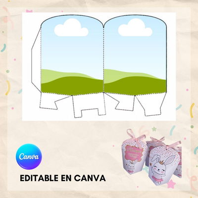 Plantilla -  Caja Dama