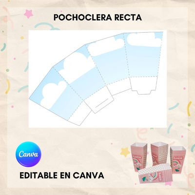Plantilla - Pochoclera recta