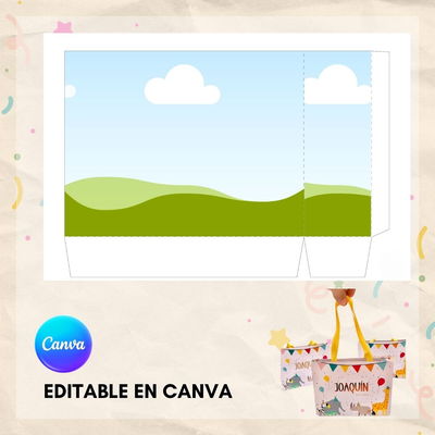 Plantilla - Bolsita Regalo de Compras