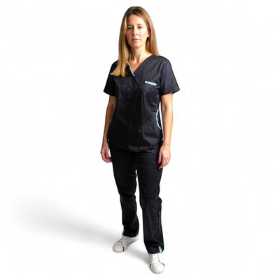Ambo Modelo Nuevo Paloma (P185)   -  Pantalon con Tajo